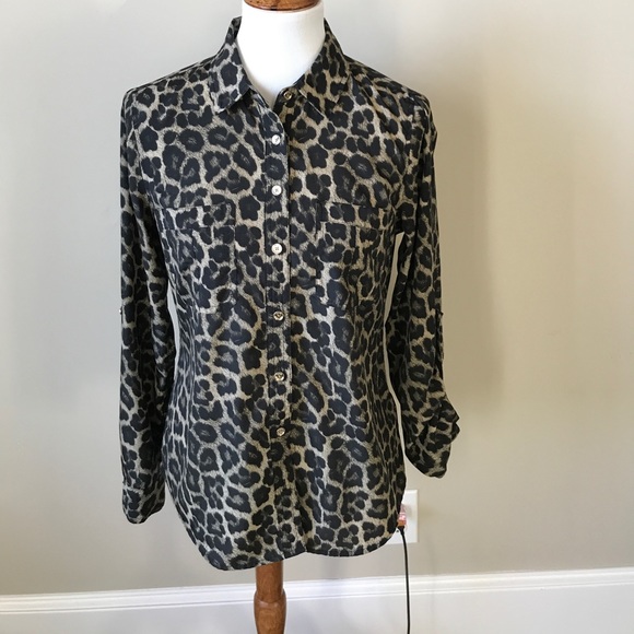 MICHAEL Michael Kors Tops - Michael Kors animal print blouse